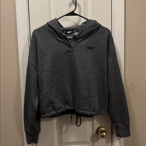 DKNY Charcoal Pullover Hoodie size medium